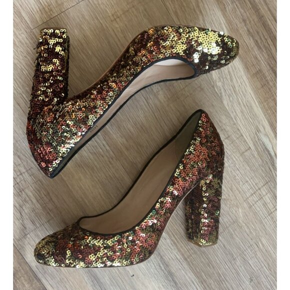 J. Crew Collection "Etta" heels - size 8 - Picture 1 of 8